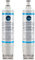 WPro Lot de 2 cartouches de filtre à eau pour Ignis SBS 5400 Double réfrigérateur/congélateur