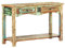 vidaXL Konsolentisch Vintage Konsole Beistelltisch Highboard Sideboard Flurtisch Ablagetisch Flur Wohnzimmer 120x40x75cm Recyceltes Massivholz