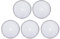 5Pcs Stainless Steel French Press Replacement Filter Screen Coffee Filter for 600ml French Press Coffee Pot Mesh Filter Accessory