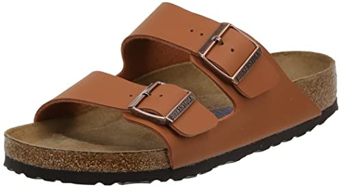 Birkenstock Unisex Arizona BS Birko-Flor Ginger Brown des Sandales 38 EU