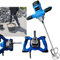 Mezclador manual de 2600 W, mezclador de concreto, portátil de cemento de cemento ajustable, 6 Speed Paint Mixer, 230 V Pádel Drill Mixer Stirring Tool for Mortar Grouts Paint Cement Plastering