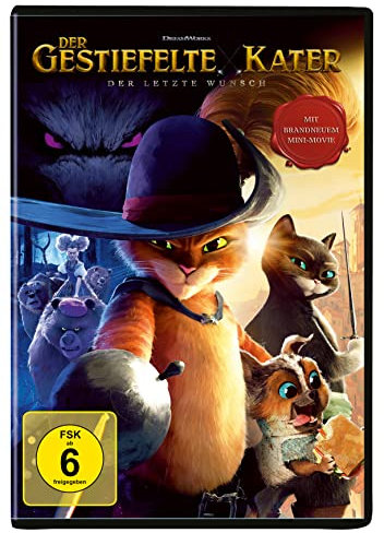 Der gestiefelte Kater: Der letzte Wunsch [DVD]