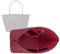 Lckaey Handtaschen-Organizer-Einsatz für Longchamp Le Pliage Neo (groß) Handtaschen-Einsatz, Organizer, 1012claret2 L/27,9 x 25 x 17 cm AG
