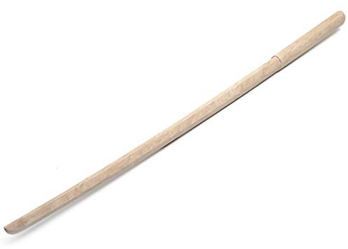 Martial Arts Deluxe Elite Bokken für Erwachsene, japanisches Holz, Güteklasse A, 101,6 cm, Weiß