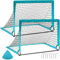 CATCHLUCK Fussballtor Garten Fussball Tor 2er Fußballtor Pop Up Kinder Fussballtore für Garten Fussball Tore Outdoor mit Tragetasche