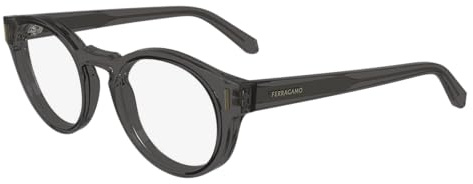 FERRAGAMO Brille Größe 50 mm Transparent Grau/Eye SIZE: 50 BRIDGE: 20 Horizontal MEASUREMENT: 50 Vertical MEASUREMENT: 44 8