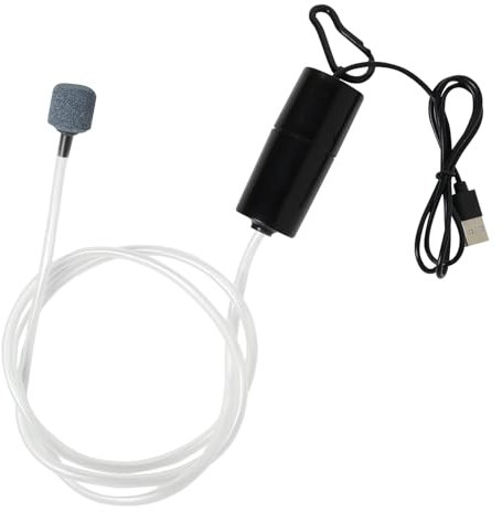 Mini Bomba de Aire para Acuario, Bomba de Oxígeno para Acuario USB, Bomba de Oxígeno para Aire de SúPer Ahorro de EnergíA de 1W