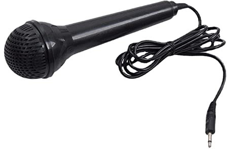 Oshhni Rophone 3.5mm Black,Handheld Electronic Piano, Vlogging, Music Keyboard Children