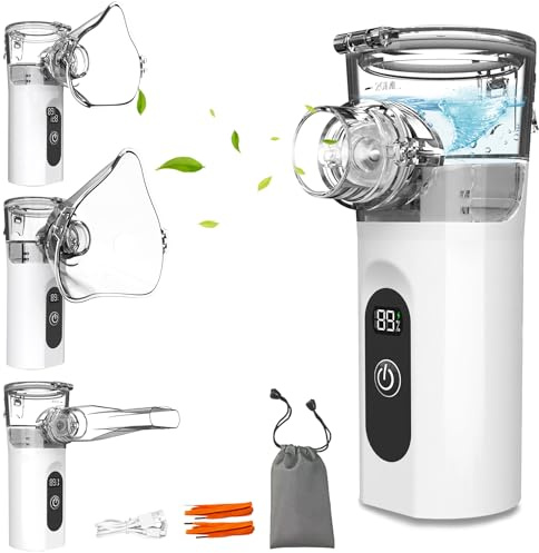 Qingning Inhalationsgerät Maschine für Kinder und Erwachsene, Nebulizer Inhalator