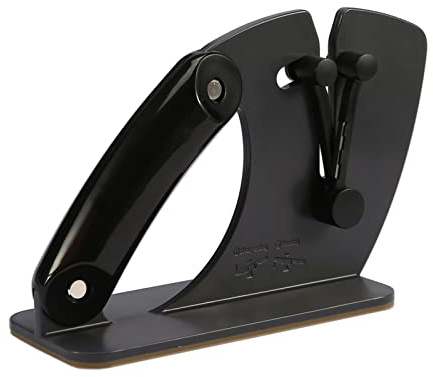 JINGYAN Knife Sharpeners Kitchen Knife Sharpener Professional Upgrade Bracket Edge Automatic Adjustment
