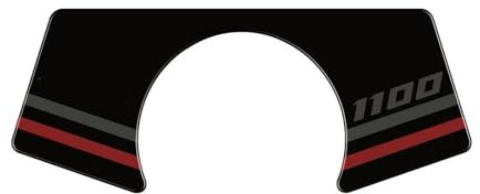 Tank Pad Adesivi Per Protezione Piastra Superiore Per Moto Per KAWASAKI Per NINJA 1100SX 2025, Adesivi In Gel Adesivo Serbatoio(ROSSO)