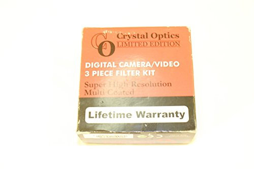 Sakar Kit de Filtro polarizador de 62 mm, 3 Piezas, Borde de Metal UV/F-DL con Funda de Cuero, garantía de 15 años