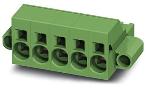 PHOENIX CONTACT SPC 166-STF-10,16 PCB connector, 76 A, 1000 V, 16 mm² nominal cross section, green, 6 number of potentials, SPC 16..-STF article family, 10.16 mm pitch, 50 pieces