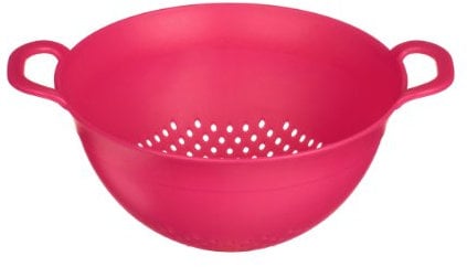 Choicefullshop Colander Dual Handles Hot Pink Plastic New And Stylish Design