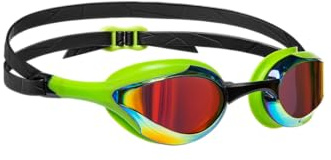 DAM Mad Wave Alien Rainbow Gafas, Unisex, Verde, Talla única