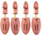 DEPABABA Cedar Shoe Tree with Single Tube - 2 PKS (Medium (Fit Shoe Sizes 9-10))