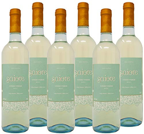 Saiote branco - Vinho Verde DOC Weisswein Trocken Portugal (6x 0,75 l)