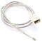 G9 Fassung doppelt isoliert Sockel für LED und Halogen 230V - 250V Keramik beige Kabel transparent (50cm)