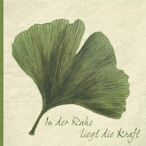 In der Ruhe liegt die Kraft: ein schönes Notizbuch für sich oder als kleine Aufmerksamkeit für einen lieben Menschen.