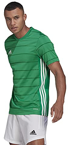 adidas Sandales Adilette pour femme, Vert/blanc, S