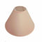 12 Cotton Textured Fabric Coolie Ceiling Light Shade & Table Lampshade (Peach)