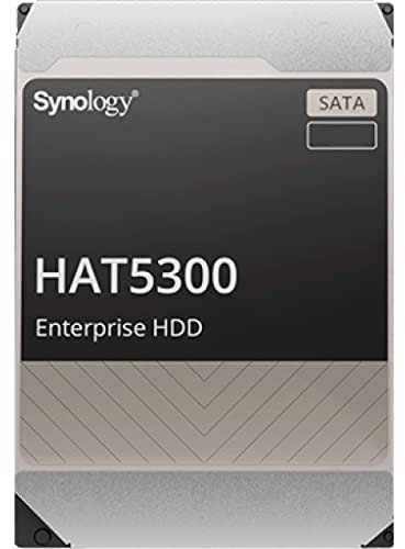 Synology HAT5300 8TB 3.5' 7200rpm SATA HDD; Designed for 24/7 environments
