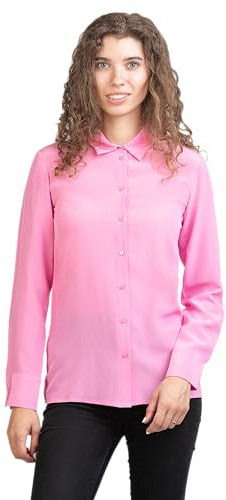 Posh Gear Damen Seidenbluse Collettoseta Bluse aus 100% Seide