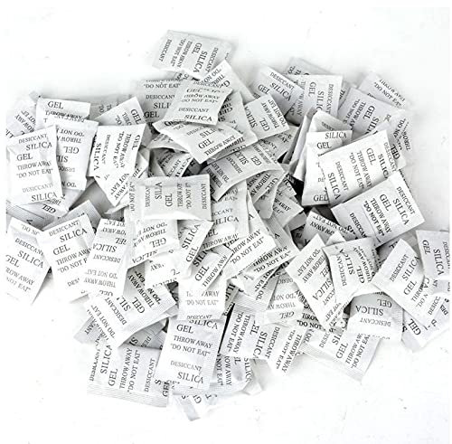DI Essiccanti Deumidificatori Bustine di gel di silice forte (10 g, confezione da 40)