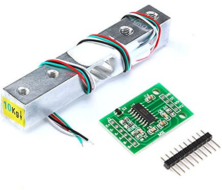 Wägezellen-Gewichtssensor 1kg 5kg 10kg 20kg HX711-Modul Elektronisches Maßstab Aluminiumlegierung Wiegendrucksensor-10kg and HX711