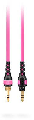 RØDE NTH-Cable for NTH-100 Headphones, 1.2m / 4ft Long, 3.5mm Male to Male Audio Cable With ¼-inch Adaptor Included (Pink)