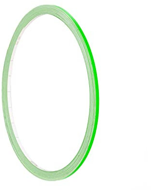 Autoaufkleber Klebezierstreifen Neon Grün Leuchtfarben Auffällig Dekor Bänder Autostyling Stripe Decal Pinstriping Markierungsleisten Warnstreifen Begrenzungsbänder (2 mm)