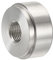 sourcing map Saldare sul raccordo Bung 1/8NPT femmina in lega di alluminio tubo filo connettore tono argento
