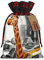 Geschenktüten mit Kordelzug, Giraffe in New York, für Süßigkeiten, Geschenkverpackungen, für Weihnachten, Partygeschenke