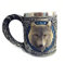Wolf Coffee Goblet Mug Cup Stainless Steel Wolf 3D Water Drinking Goblet