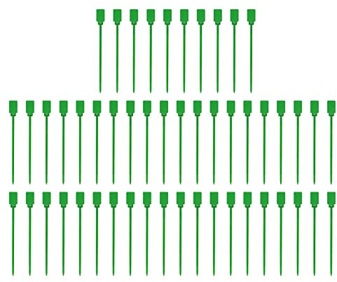 50 Stück Kabelbinder, Kabelweg Etikett, 915MHz UHF RFID Wasserdichte Kunststoff Tags, Leere Kabel Binder Beschreibbarer Smart Chip Dichtungs Krawattenetikett für Kleidung Kabel Gepäck Kabelmanagement