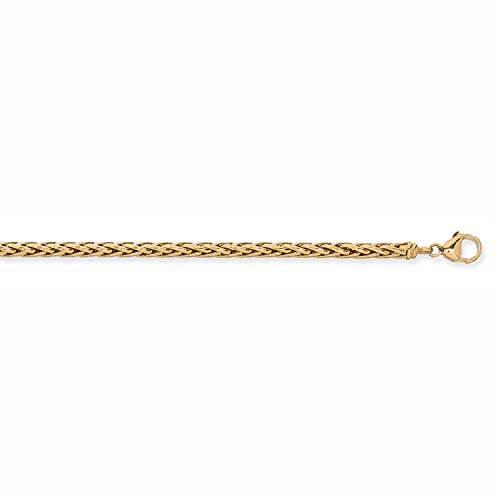 Brillaxis Bracelet maille palmier or jaune 18 carats