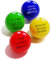 ALMAH StressBall Erwachsene (4Pack), StressBall für Kinder mit Inspirierenden Worten, antistressball für Stressabbau Schaum, Stressabbau Bälle für Kindergeburtstag Mitbringsel