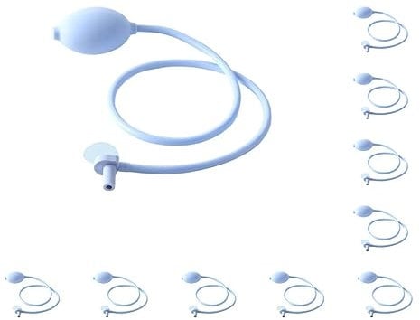 10 Set of Foldable Sitz Bath Flusher with Suction Cup for Bidet Toilet Hemorrhoid Single Hole, 1 Piece Flusher