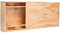 Caja de madera con 6 botellas Mabouteille® – Caja de almacenamiento de madera Borgoña/Burdeos, sistema plano con cremallera [almacenamiento de botellas de vino]