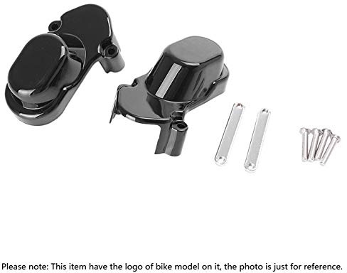 accessori per moto Asse Motociclo Accessori Coperchio posteriore Dado Bullone Caps forma for Harley Davidson Sportster 1200 883 2005-2014 (Color : Black)