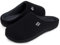RockDove Damen Original Zweifarbige Hausschuhe mit Rückstellschaum, 38/39 EU, Schwarz und Grau