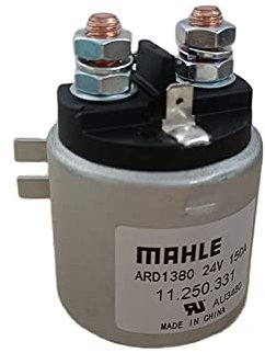 Protection de pompe hydraulique pour moteur Mahle ARD1380 24 V 150 A Interrupteur magnétique 24 V 150 A Système de pompe Relais Chariot à palettes Manipulation des matériaux Chariot élévateur ciseaux
