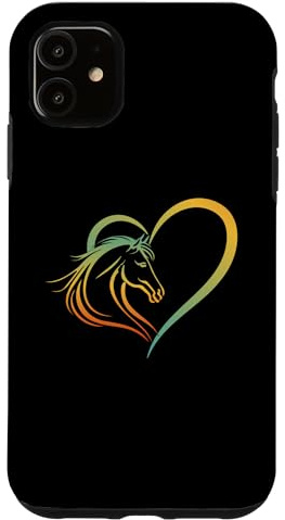 Horse Heart Apparel Equestrian Love Case for iPhone 11
