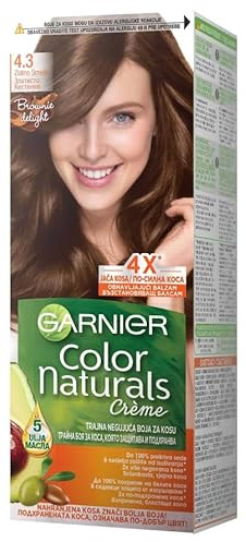 Garnier Color Naturals 4.3 Natural Golden Auburn, paquete de 3