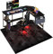 Gaming Bodenschutzmatte für Hartböden 90 x 120 cm Kratzfest Bodenmatte Stuhlunterlage rutschfest Gaming Bürostuhl Stuhlmatten Schreibtischstuhl Unterlage für Parkett, Laminat, Hartböden, Teppiche