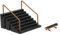 Finger Skateboard mit Stunttreppe