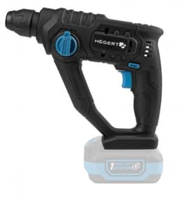 HÖGERT TECHNIK Akku-Schlagbohrhammer 18V, 1,5 J Pneumatischer Schlagantrieb, 5100 IPM, SDS+ Bohrfutter, LED-Beleuchtung, ohne Akku, Ideal für Mauerwerk, Holz, und Metall