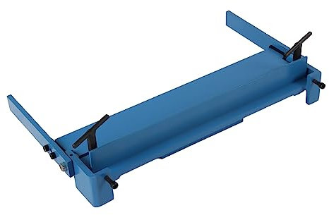 450mm Arbeitsbreite Schwenkbiegemaschine 0-5mm einstellbar Abkantbank zum Blech Abkanten,max. 120° Biegewinkel Manuell Blechbiegemaschine