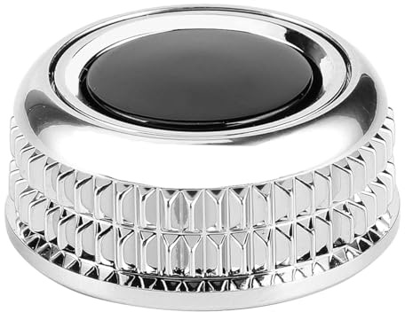 Laroal 1PC Auto-Lautstärkereglerknopf, kompatibel mit A4 S4 RS4 A5 S5 RS5 Q5 OE 8T0919070B Lautstärkeregler Autoradio Rundknopf Lautstärkereglerknopf