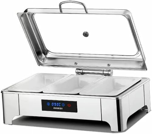 Tabletop Buffet Server Commercial Buffet Stove Stainless Steel Buffet Stove Food Warmer Warming Plates Porcelain Serving Dishes